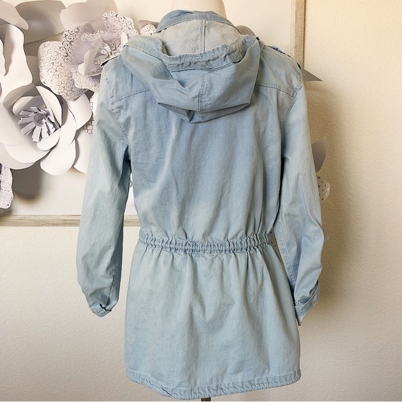 Chambray Anorak Jacket - Picture 3 of 4